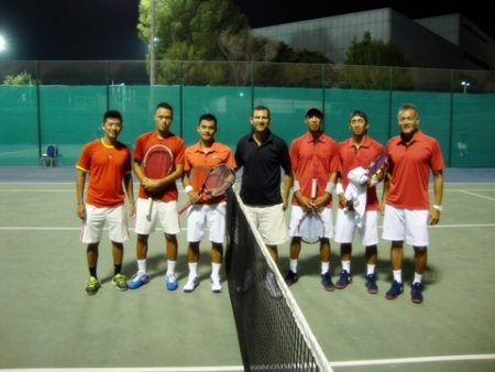 Đội tuyển quần vợt Việt Nam gây ấn tượng tại Davis Cup
