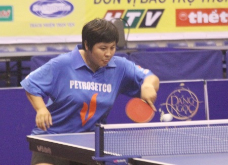 Mỹ Trang có một giải đấu không tồi (Ảnh: Trọng Vũ)