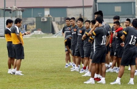 U23 Việt Nam thắng thuyết phục Tây Ninh - 1 U23 Việt Nam thắng Tây Ninh trong trận đấu tập ở sân Tây Ninh