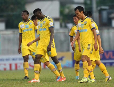 HV.An Giang nhận thêm 1 thất bại ở vòng 9