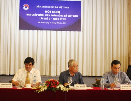 BCH VFF nhiệm kỳ 7 họp phiên đầu tiên, ảnh: Trọng Vũ