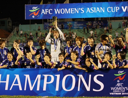 Nhật Bản trở thành tân vương của bóng đá nữ châu Á, ảnh: Kim Điền