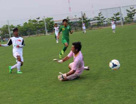 U19 Việt Nam đã có trận đấu xem được trước Đại học Osaka Sangyo (Nhật Bản)