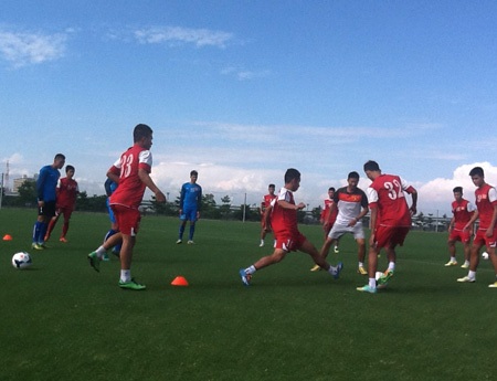 Ngày mai (10/6), U19 Việt Nam sẽ có trận giao hữu đầu tiên tại Nhật