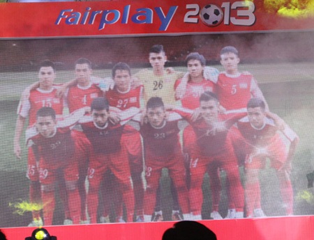 Đội U19 Việt Nam là chủ nhân của giải fair-play năm ngoái, ảnh: Kim Điền