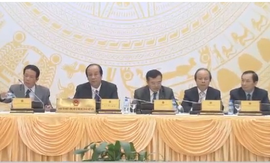 Vụ Sở có 44 lãnh đạo, 2 nhân viên: Nhiều phó phòng sẽ “trả lại chức” - 1 Lãnh đạo các Bộ, ngành trực tiếp trả lời các câu hỏi tại cuộc họp báo Chính phủ.