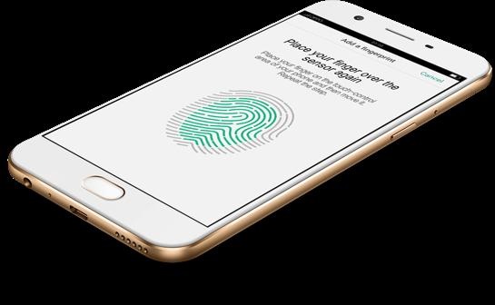 Mỗi sáng bỏ heo đất 30.000 đồng, một tháng có smartphone sành điệu - 4 Máy được trang bị cảm biến bảo mật vân tay cực nhạy.