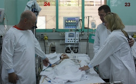 Chiếc máy thở từ gia đình ông 