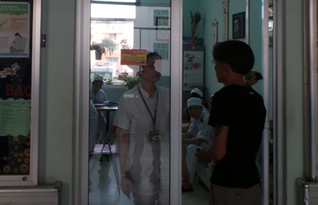 Buồng hành chính khoa Hậu sản bệnh viện Hùng Vương