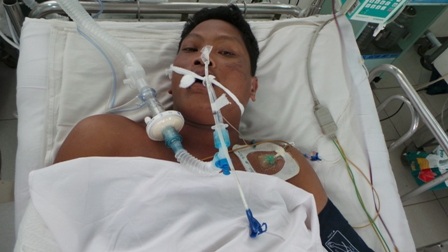 Gia đình cố giấu anh Tú vì sợ nỗi đau mất vợ và con khiến anh sốc nặng