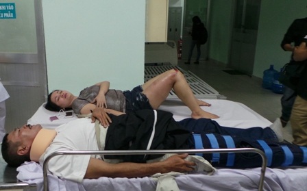 Nhiều người trong vụ tai nạn bị thương nặng