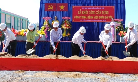 Lễ động thổ xây dựng bệnh viện Gò Vấp ngày 27/2