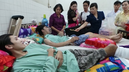 Những ca bệnh nặng phải nằm lại bệnh viện điều trị