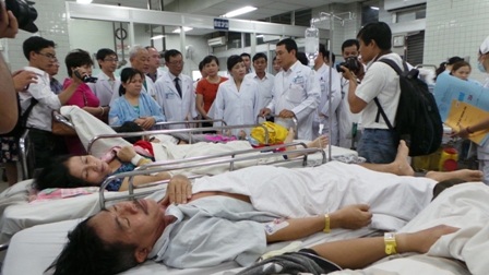 Tại bệnh viện Chợ Rẫy nhiều bệnh nhân nhập viện do rượu bia