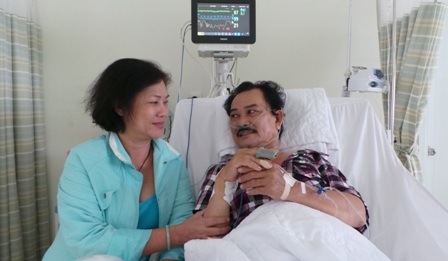 Diễn viên Mã Trung đang bình phục tốt sau khi được can thiệp nội mạch