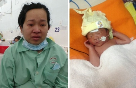Sản phụ lâm trọng bệnh, bé gái sinh non khát sữa - 2 Chị Phượng mong sớm vượt qua bệnh tật để về bên đứa con thơ