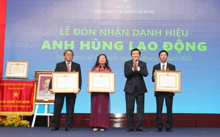 Những cá nhân điển hình được Chủ tịch nước trao tặng Huân chương Lao động