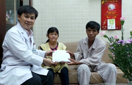 Gần 63 triệu đồng đến với bệnh nhân bị máu khó đông