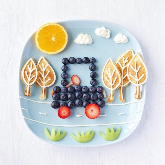 Thức ăn đẹp mắt chính là “chiêu trò” để mẹ dụ bé ăn tốt nhất!