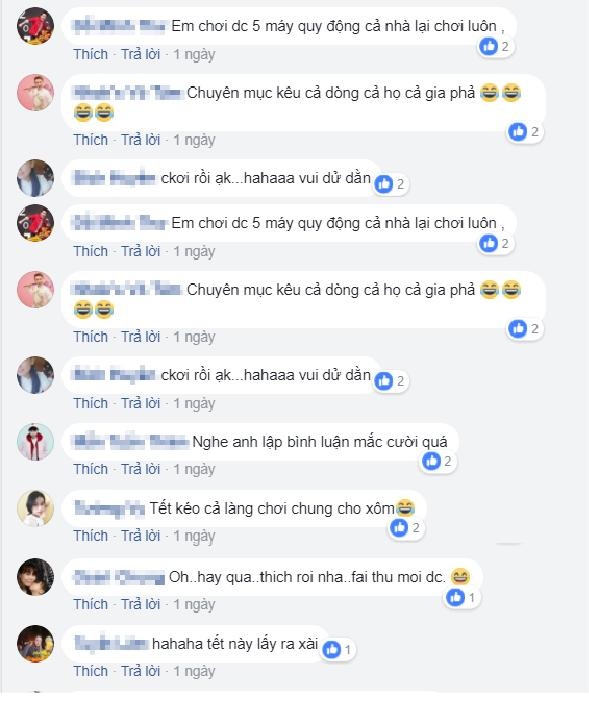 “Rước lân về nhà”, trò chơi cả sao Việt cũng không thể chối từ - 4 Không chậm trễ hơn các thần tượng là bao, 500 anh em dân chơi không sợ mưa rơi cũng lập hội rước lân cùng bạn bè cho kịp trào lưu. Và dĩ nhiên trò chơi “đã” nhất tết này cũng nhận được nhiều lời khen có cánh cùng những lời rủ rê “đồng bọn” cùng chơi thử.