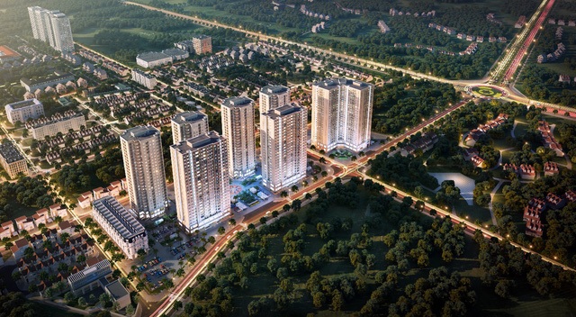 Dòng bất động sản đại chúng dẫn dắt thị trường - 2 Mipec City View nằm trong khu vực phát triển trọng điểm của quận Hà Đông