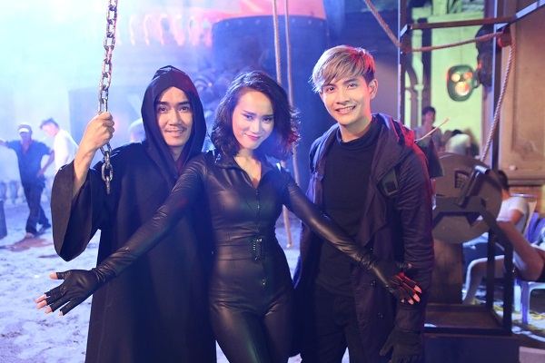 Những bức ảnh hậu trường thực hiện phim cuối cùng của Minh Thuận.