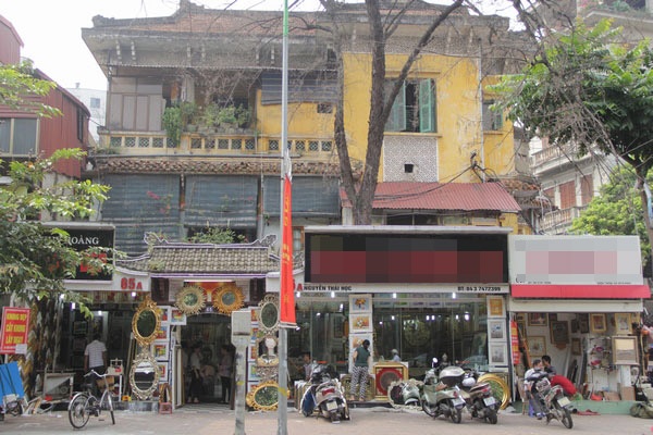 NSƯT Chiều Xuân mong ngôi nhà 65 Nguyễn Thái Học sớm trở thành địa chỉ văn hóa - 1 Mặt trước ngôi nhà 65 Nguyễn Thái Học. Ảnh: CX.