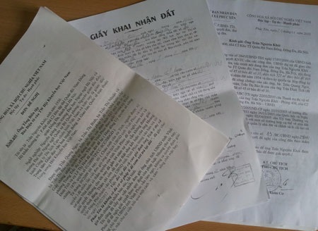 Đơn thư của ông Trần Nguyên Khôi gửi đến báo