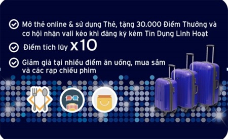 Hình ảnh ra mắt Thẻ Citi Rewards trong sự kiện Citi Rewards Night