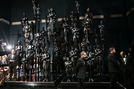 Những khoảnh khắc thú vị ở hậu trường lễ trao giải Oscar 2015 - 11 Hậu trường lễ trao giải.