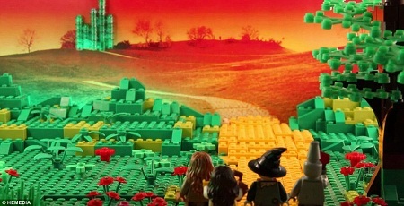 Cảnh trong “The Wizard
of Oz” (Phù thủy xứ Oz - 1939).