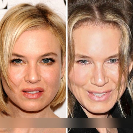 Nhan sắc và áp lực thời gian - 2 Renee Zellweger vốn nổi tiếng với vẻ đẹp tự nhiên rất riêng.