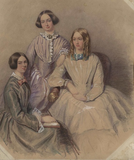 Chân dung 3 chị em nữ nhà văn Bronte