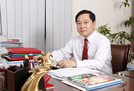 Ông Lê Xuân Sơn - Trưởng Ban tổ chức Hoa hậu Việt Nam 2014.