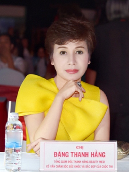 Chị Đặng Thanh Hằng - Thành viên Ban cố vấn sức khỏe và sắc đẹp HHVN 2014.