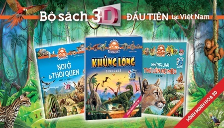 Tạo hứng thú với sách cho trẻ nhờ công nghệ 3D