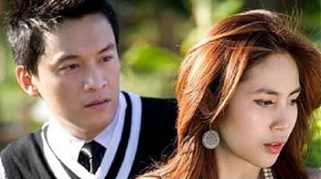 “Hoảng” với người mẫu, ca sĩ lên phim truyền hình - 1 Lam Trường - Thủy Tiên trong phim Ngôi nhà hạnh phúc.