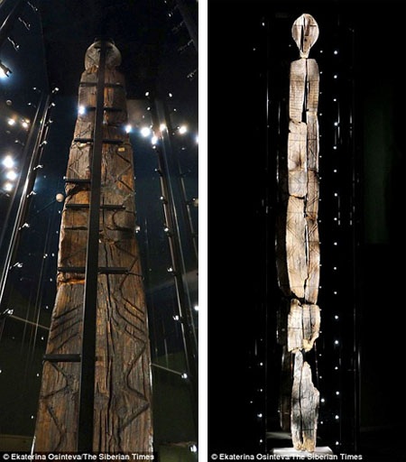 Bí ẩn bức tượng gỗ 9.500 năm tuổi