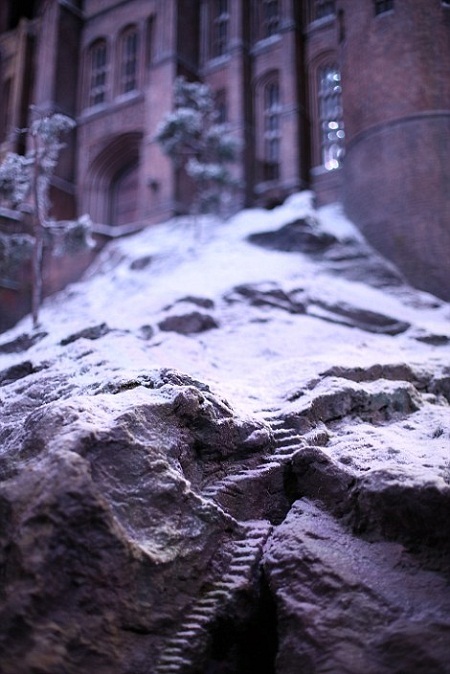 Muối
đem lại ấn tượng chân thực như… tuyết trong nhiều cảnh quay.