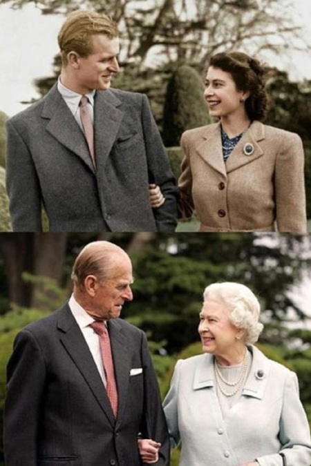 Cảm động tình cảm bền chặt qua bộ ảnh ngày ấy - bây giờ - 7 Nữ hoàng Elizabeth II và thái tử Philip, qua 65 năm
