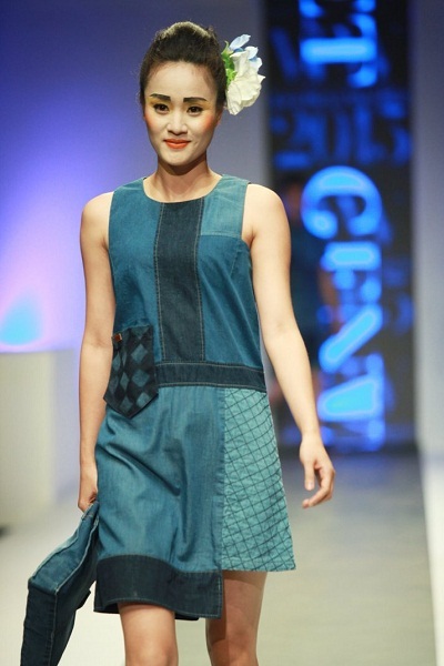 GenViet Jeans - cuộc chơi say mê của Jeans - 23 Phần trình diễn của Hoa hậu Thùy Dung trong BST mới nhất mây tre đan của GenViet