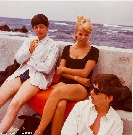 George
Harrison và Astrid Kirchherr.