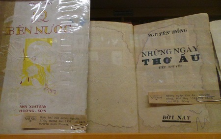 Những ngày thơ ấu (tác
giả Nguyên Hồng, do Đời nay xuất bản năm 1940)