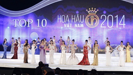 Top 10 Hoa hậu Việt Nam 2014