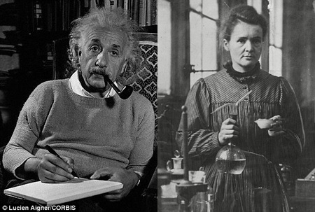 Tình cảm Albert Einstein dành cho Marie Curie trong lá thư mới tìm thấy - 1 Tình cảm Albert Einstein dành cho Marie Curie trong lá thư mới tìm thấy