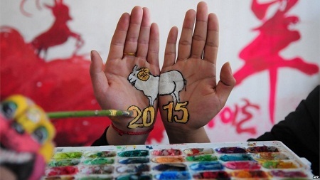 Năm 2015 đã “gõ cửa”! - 28 Năm 2015 đối với người dân ở nhiều quốc gia Châu Á là năm gắn
với hình ảnh chú dê.