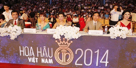 Thành viên BGK Hoa hậu Việt Nam 2014. (Ảnh: BTC)