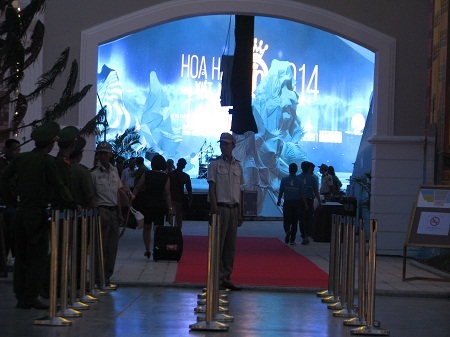 Công tác đón tiếp khán giả đã sẵn sàng