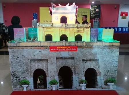 Một mô hình ấn tượng do nhóm
tác giả trẻ đến từ Học viện An ninh nhân dân thực hiện.