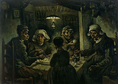 Quyết định làm thay đổi lịch sử hội họa của Van Gogh - 4 Bức “Những người ăn khoai tây” (Van Gogh - 1885)
